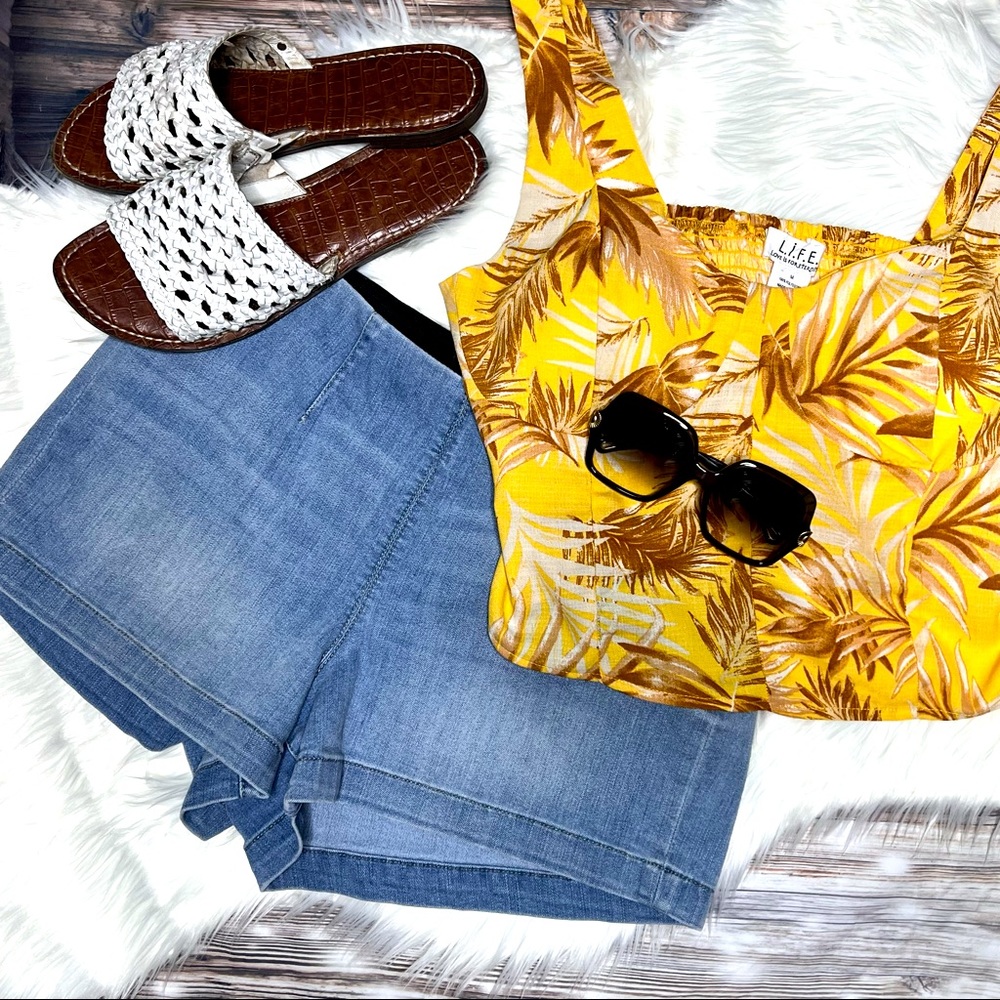 Jessica Simpson stretch denim shorts